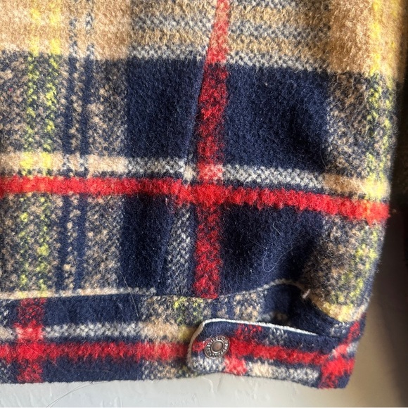 Levi’s Sherpa Trucker Jacket XS Quilted Lined Plaid Cozy Y2K Americana Outdoor - Picture 13 of 16